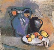 Henri Matisse Still Life with Blue Jug (mk35) oil painting on canvas